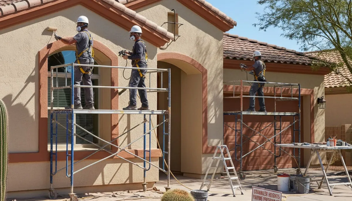 Painting contractor serving Chandler, AZ for interior and exterior residential painting services