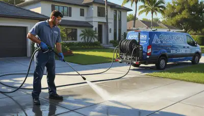 Concrete pressure washing service in Chandler, AZ for cleaner, stain-free commercial concrete surfaces