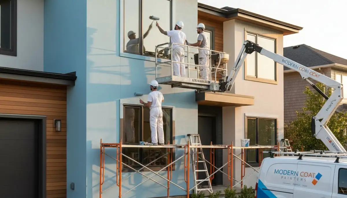 Exterior house painting in Chandler, AZ by local painters improving curb appeal and weather protection