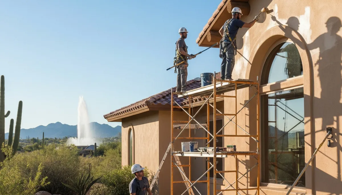 Professional Chandler, AZ painters providing interior and exterior painting services