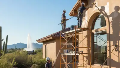 Professional Chandler, AZ painters providing interior and exterior painting services