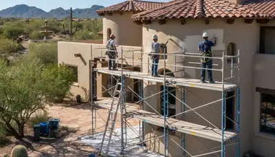 Professional Chandler, AZ painters providing interior and exterior painting services