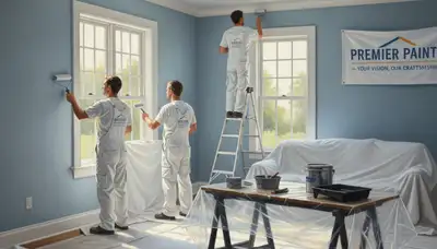 Interior house painting in Chandler, AZ by Chandler Paint Pros for durable, professional finish