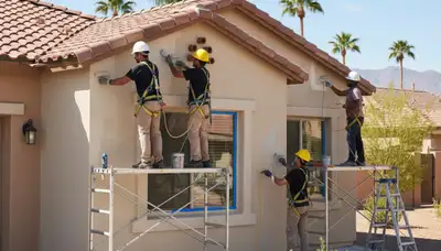 Painter team serving Chandler, AZ for residential and commercial painting services