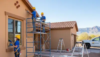 Painter's website hero image for Chandler, AZ painting services