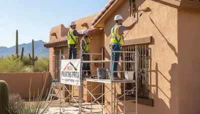 Professional painters in Chandler, AZ providing interior and exterior painting services