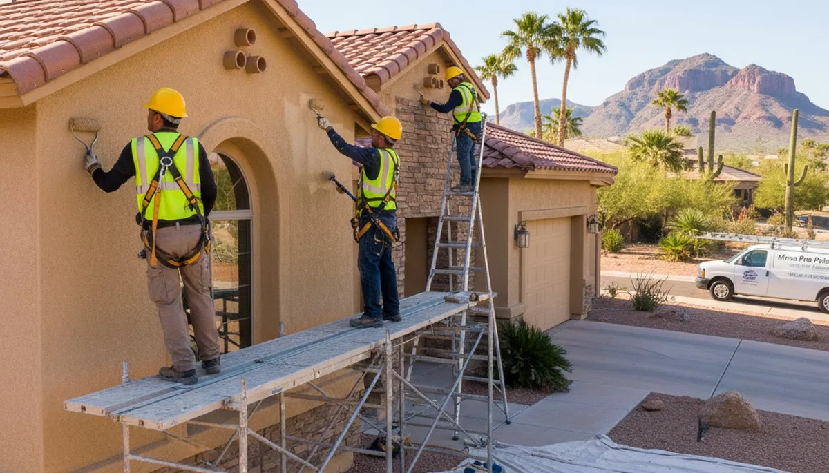 Professional painters in Chandler, AZ providing residential and commercial painting services