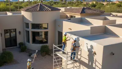 Painter team serving Chandler, AZ for interior and exterior residential painting services
