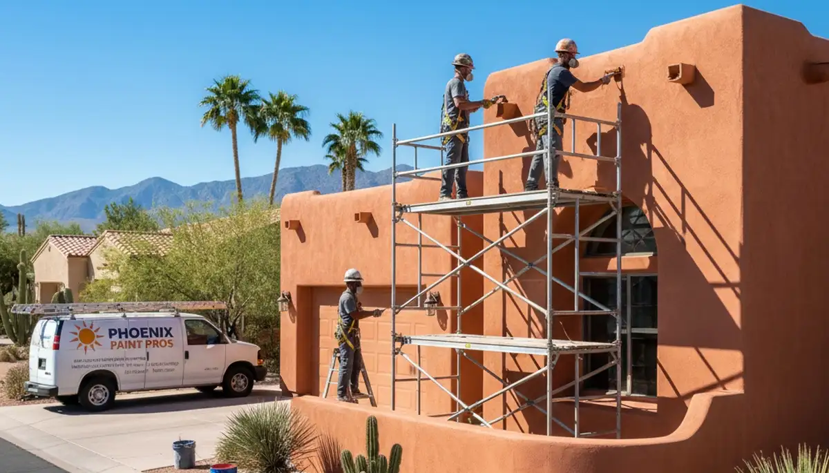 Professional painters in Chandler, AZ providing residential and commercial painting services