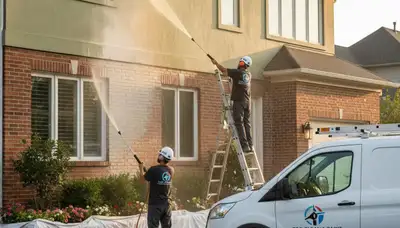 Pressure cleaning service in Chandler, AZ for removing desert dust and monsoon buildup from exterior surfaces