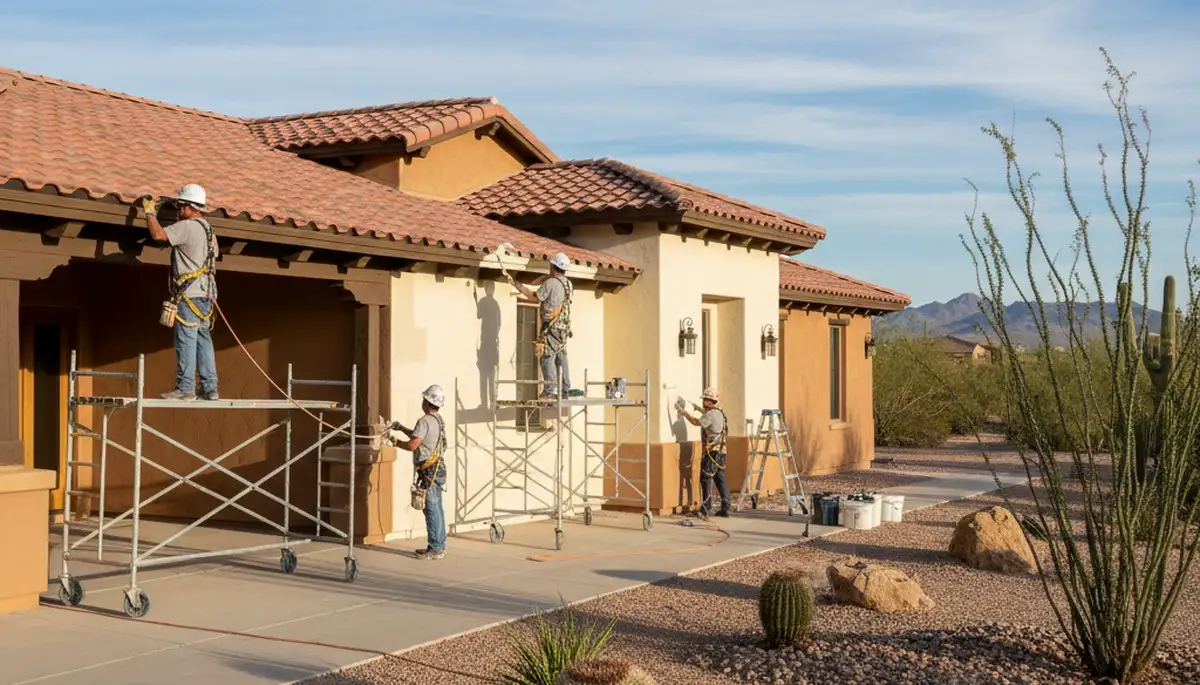 Professional painters in Chandler, AZ providing residential and commercial painting services