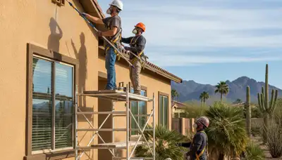 Painting contractor in Chandler, AZ providing professional residential and commercial painting services