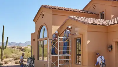 Painting contractor in Chandler, AZ providing professional interior and exterior painting services