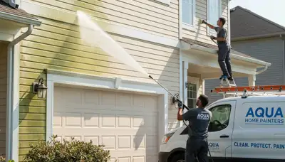 Vinyl siding pressure cleaning service in Chandler, AZ for desert dust and monsoon buildup