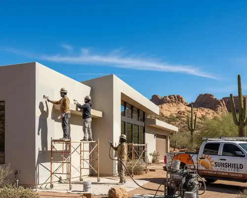 Exterior painting for desert conditions in Chandler, AZ by Painters in Chandler AZ